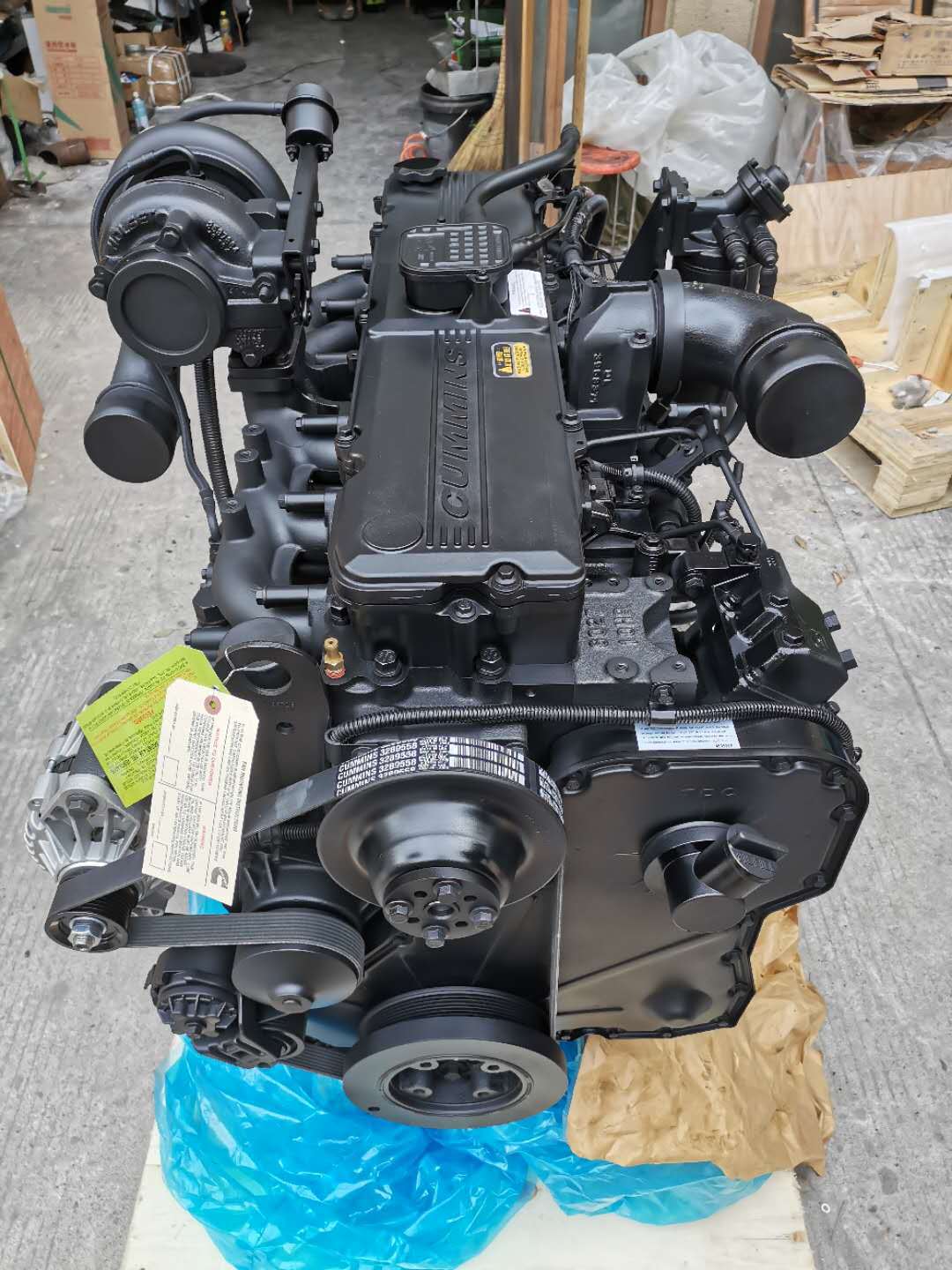 跨境供应6d114发动机总成 适用pc360挖机-报价-阿里巴巴