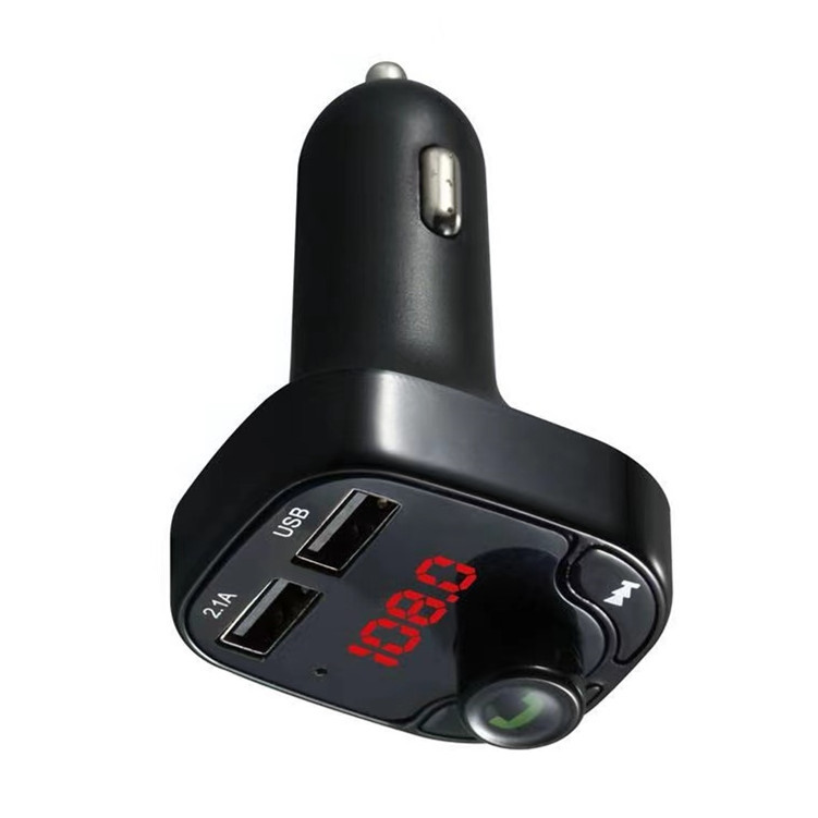 Exclusive for Cross-Border Car Accessories Car MP3 Bluetooth Player X8 FM Transmitter Dual Usbdc12v Car Charger