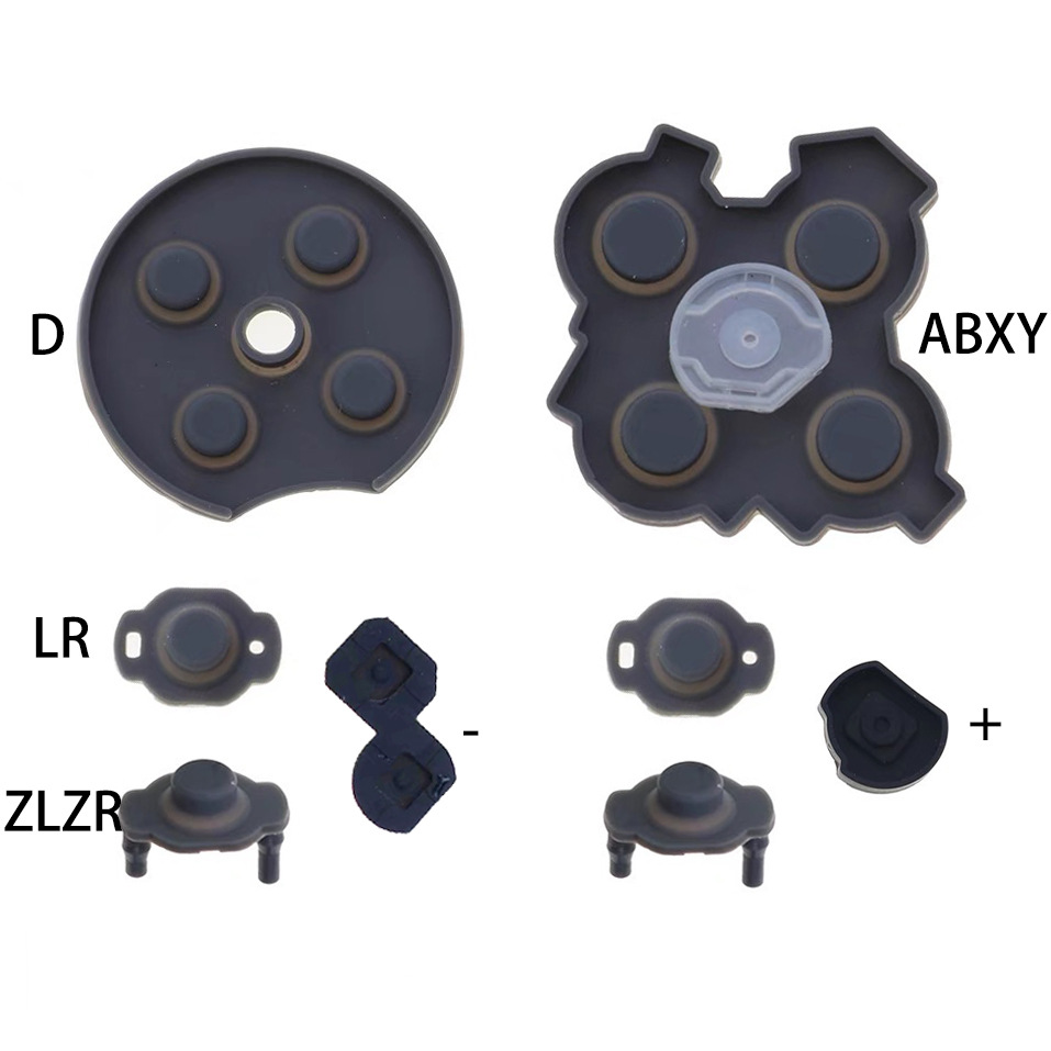 switch pro导电胶 pro手柄方向按键 abxy回弹性脚垫 lrzlzr导电胶