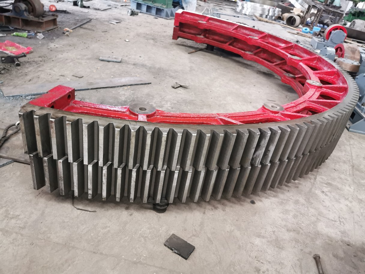 冷却机大齿轮,造粒机轮带厂家,化灰机托轮配件