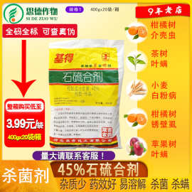 双吉基德 石硫合剂 叶螨介壳虫白粉病果树清园专用农药杀螨杀菌剂