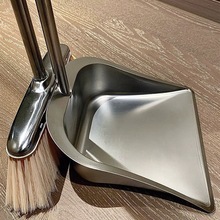 Stainless steel dustpan thickened rubbish shovel single跨境