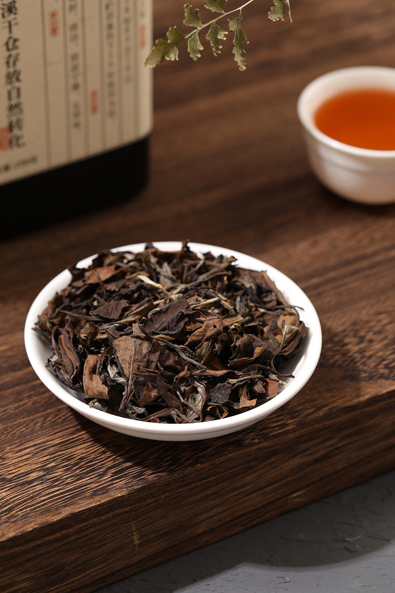 【工厂店】贡眉福鼎白茶2002年老白茶茶叶批发250克散茶铁盒装