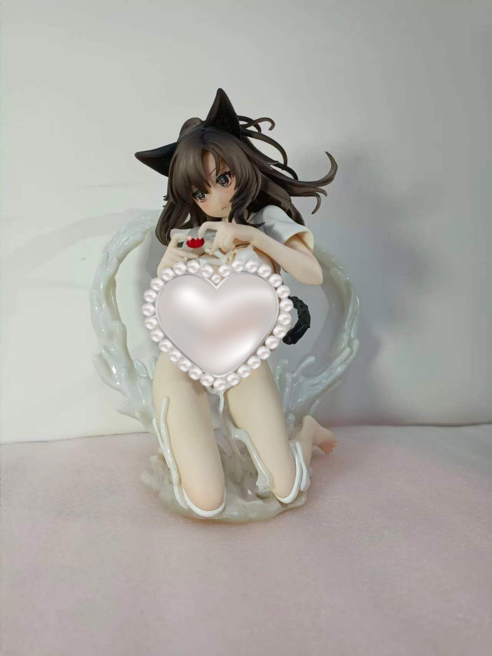 美少女 pure x shiko x milk 夜须奈绪猫耳 优质版 跪姿 盒装手办