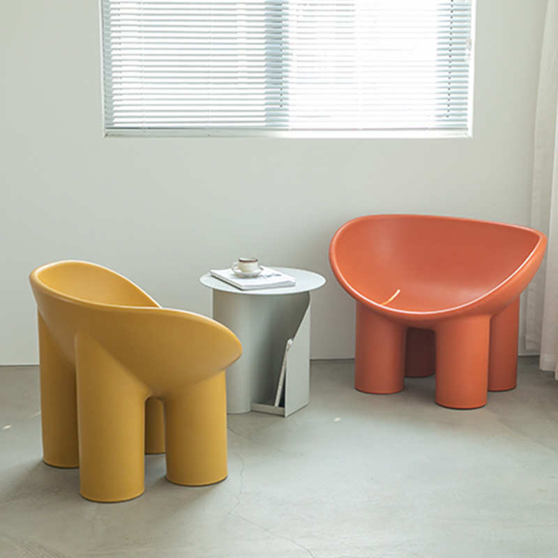 大象腿椅子北欧设计师单人简约创意ins网红休闲椅凳子户外大象椅