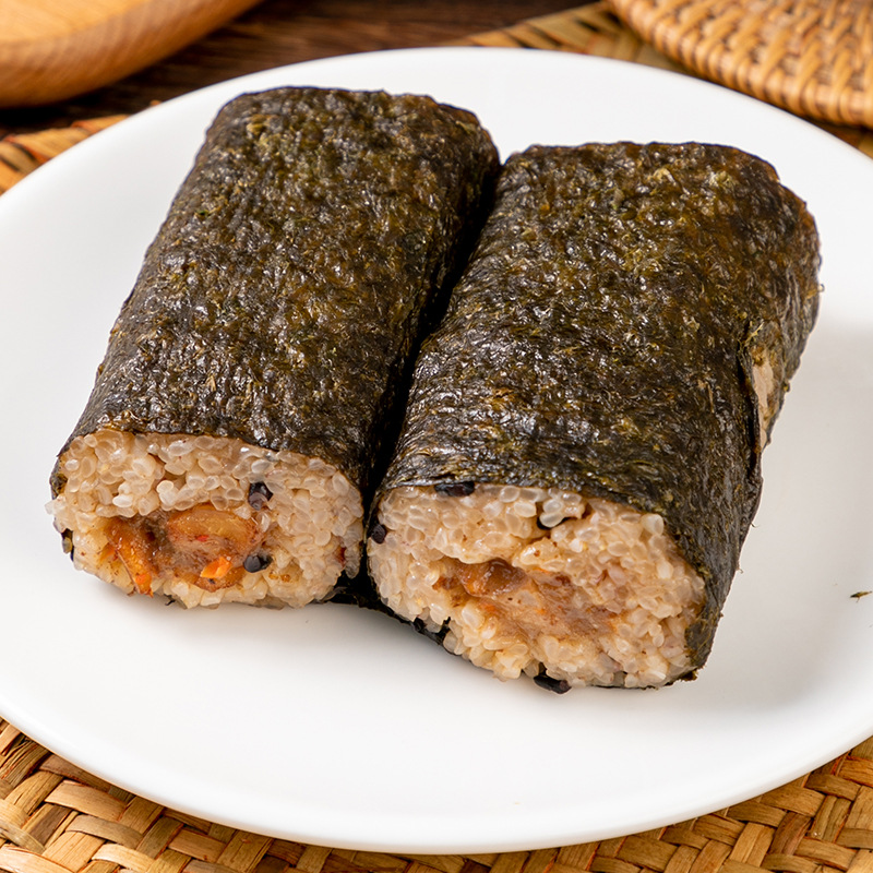 叮咚饭团150g奥尔良味方便速食早餐海苔寿司加热即食半成品米饭团