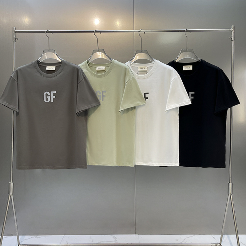 fear of god gf九方联名黑人慈善限定纪念fog主线高街爆款短袖t恤