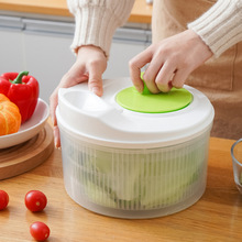 蔬菜脱水器食品级家用沙拉甩干机洗水果甩水菜篮旋转洗菜沥水神器