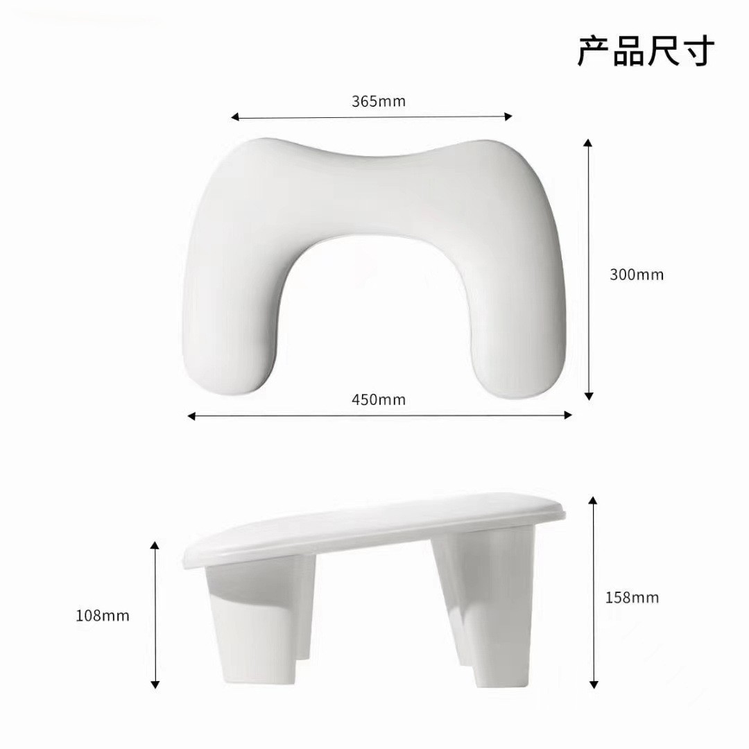 Cross-Border Hot Manicure U-Shaped Hands Manicure Hand Pillow PU Leather Sleeping Manicure Hand Pillow for Nail Beauty Shop Hand Pillow