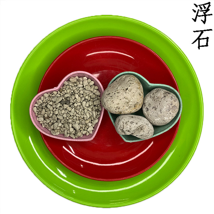 厂家批发供应微景观用浮石 花盆铺面装饰浮石小颗粒