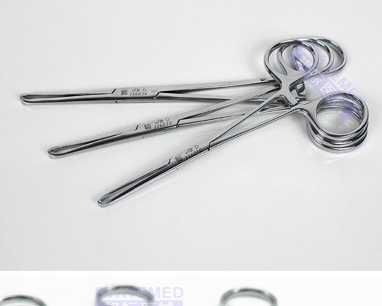 上海金钟组织钳 不锈钢鼠齿钳爱丽丝钳皮钳手术器械组织夹持钳子