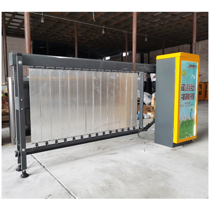 新款广告道闸 24v直流无刷识别小区停车场系统车辆门禁升降栏杆闸