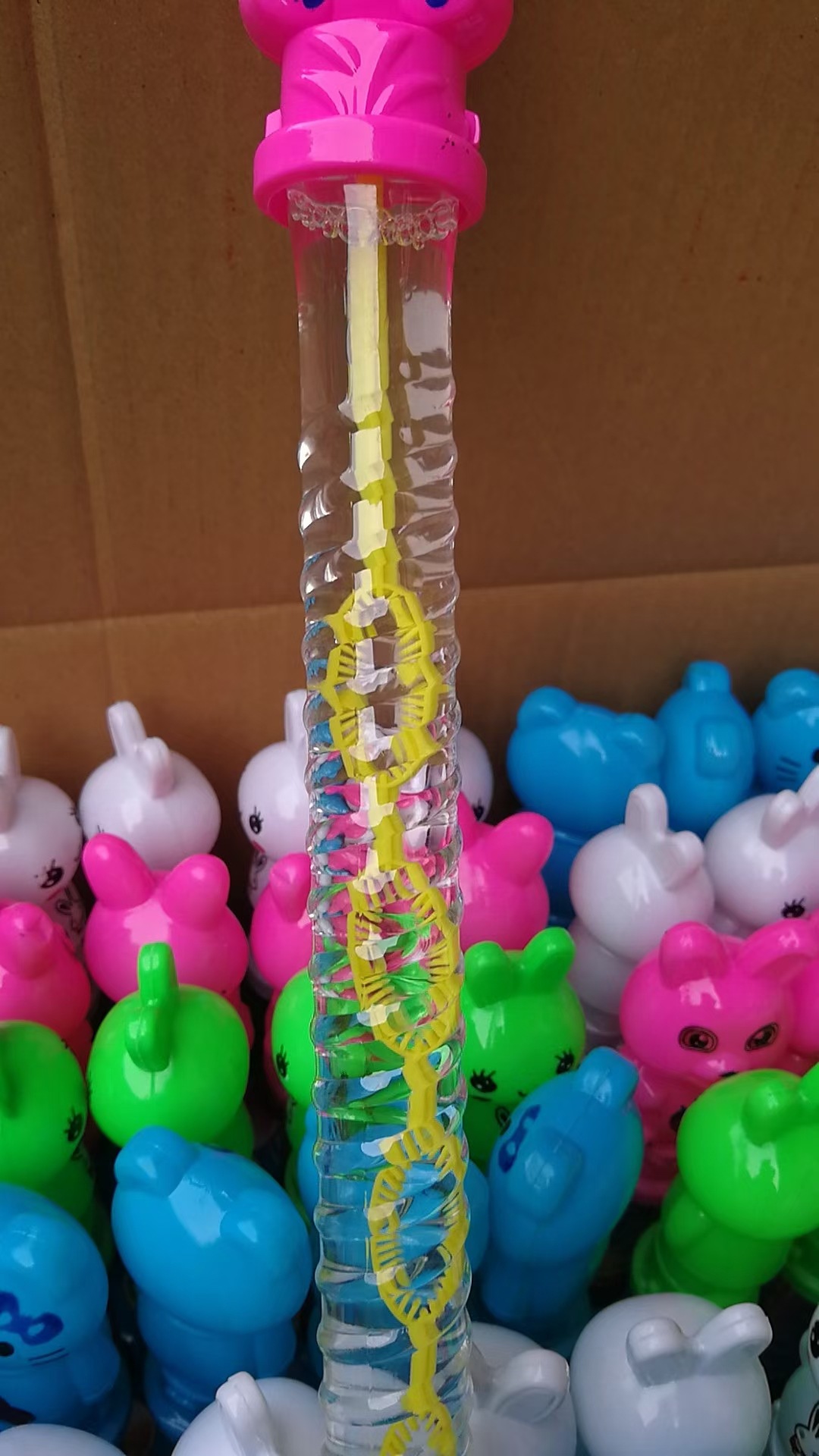 大号泡泡棒46cm西洋剑泡泡水玩具七彩泡泡夏季地摊公园扫码小礼品