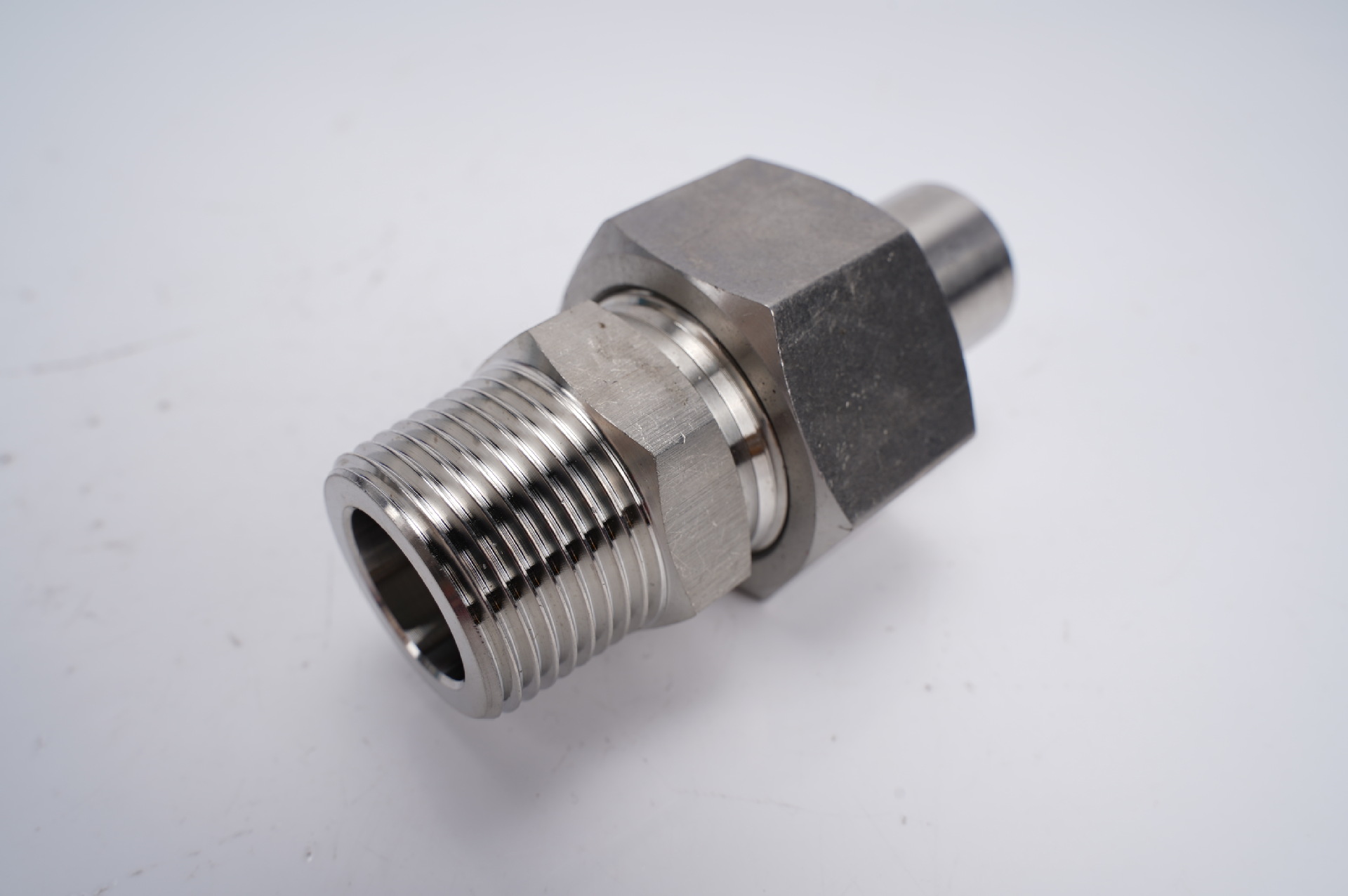 不锈钢英锥管外螺纹接头1ct 304不锈钢接头 对焊式直通螺纹接头