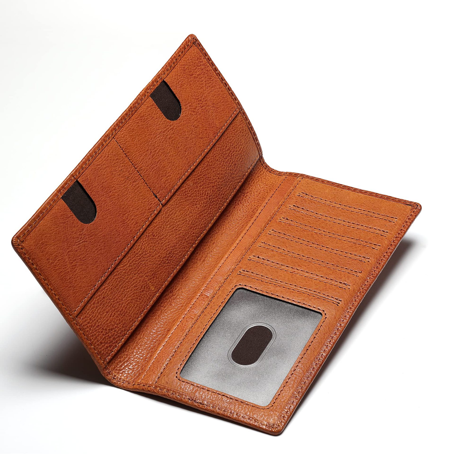 日韩跨境男士钱包长款新款爆款皮夹年轻人轻奢高档牛皮卡包钱夹男