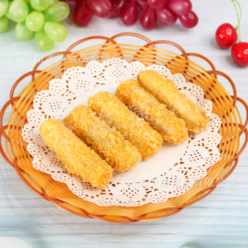 嘉福咸蛋卷潮汕粤菜潮菜油炸小吃蛋黄酥酒店餐厅2.8kg/件100条/件