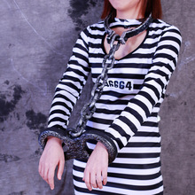 表演古装剧演戏铐道具假仿真npc演出脚犯人影视镣铐脚镣真人古装