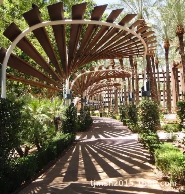 金属廊架 室外景观廊架 金属制品 钢结构廊架-阿里巴巴