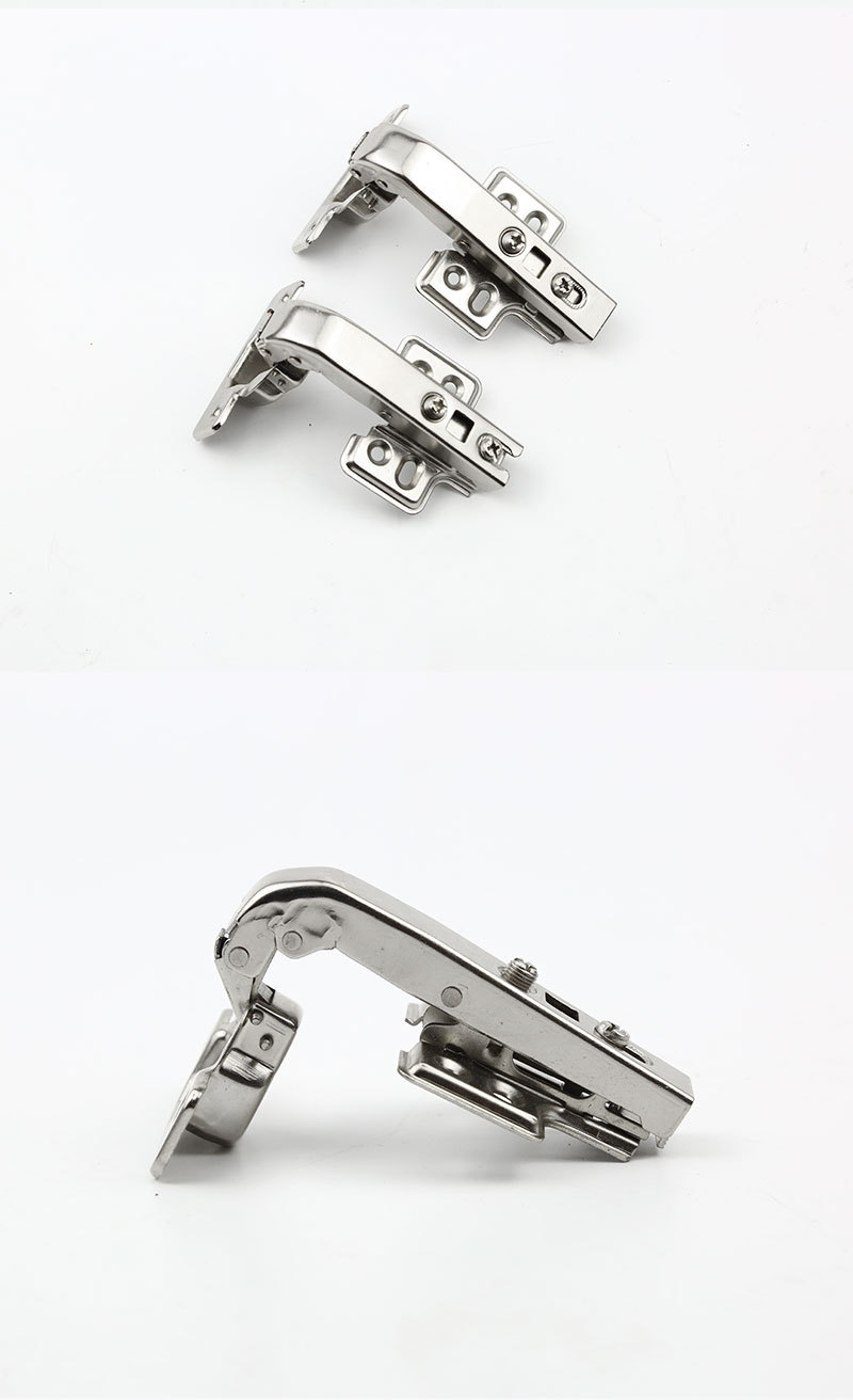 90度特殊缓冲铰链平行门平开门专用铰链合页90°衣柜阻尼缓冲门铰