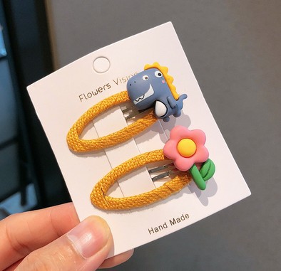 韩国儿童发夹bb夹卡碎发公主可爱水果蔬菜卡子手工绕线女童刘海夹