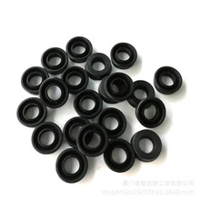 定制硅橡胶产品 硅胶橡胶氟胶丁腈三元乙丙 黑色橡胶圈 橡胶垫圈