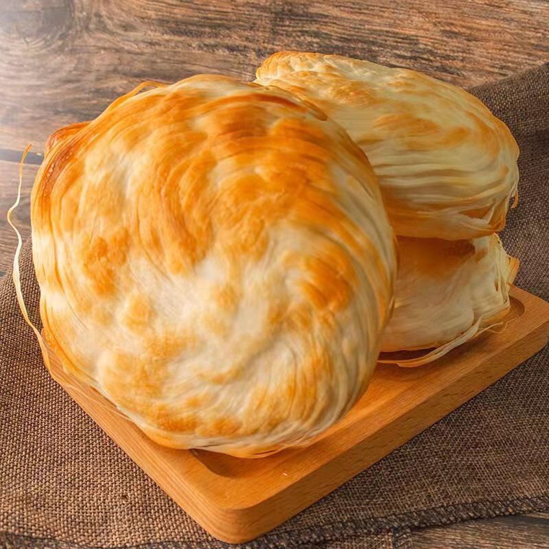 潼关肉夹馍的饼胚庭装陕西老千层饼坯速食早餐半成品量大从优包邮