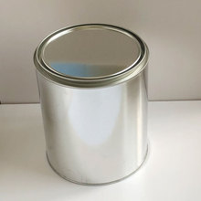 美制圆形1加仑3.7L油漆桶 马口铁化工包装桶厂家 出口定制