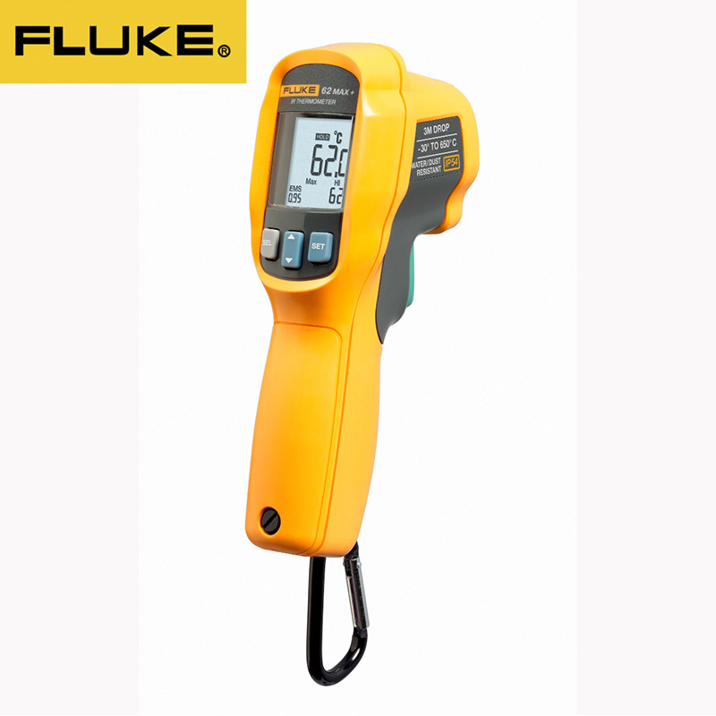 测温仪f62max手持式红外测温仪fluke 红外线温度计测温枪 体温枪