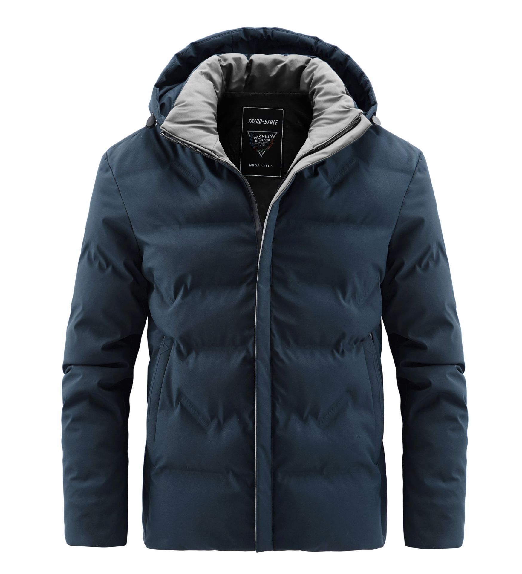 秋冬加厚男款棉服送长辈爸爸装新款羽绒棉服男装外套北方特抗冻