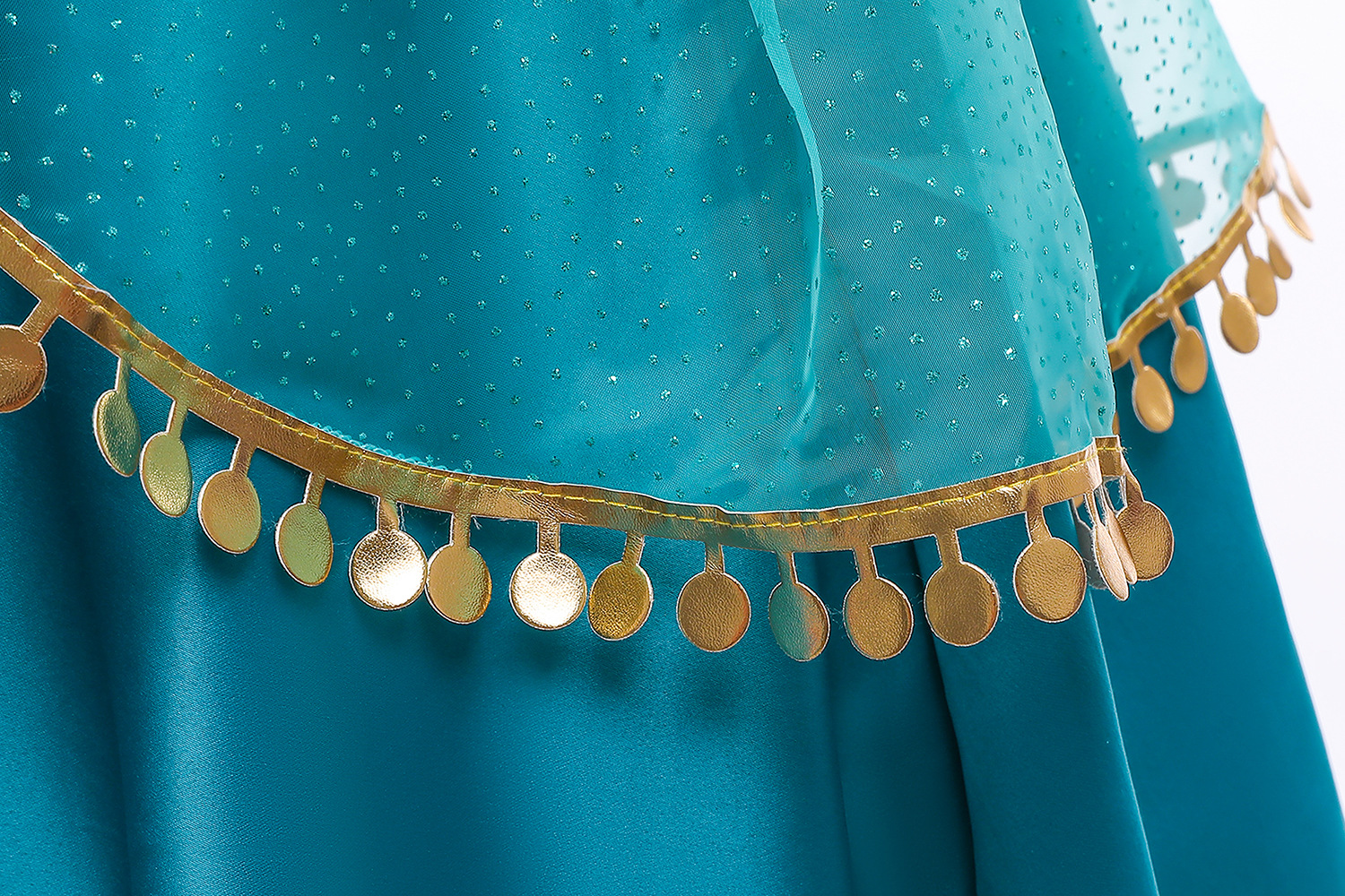 欧美万圣节2021茉莉公主裙儿童新款连衣裙童装童裙女童女孩裙子