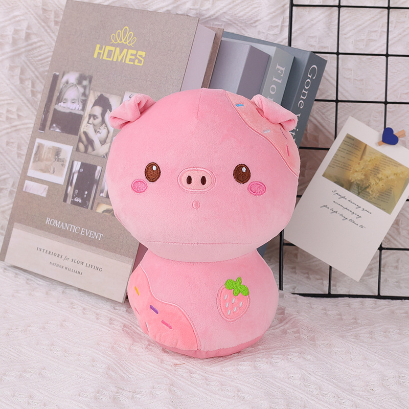 Cross-Border New Mushroom Animal Series Plush Doll Cute Rabbit Cat Home Decoration Plush Toy