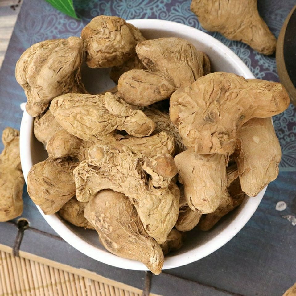 炮姜 泡姜片 云南罗平干姜炒制 包邮