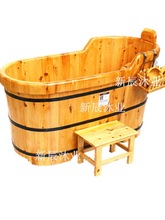 香柏木木桶沐浴桶全身浴盆实木浴缸大人泡澡桶成人木质洗澡桶家用