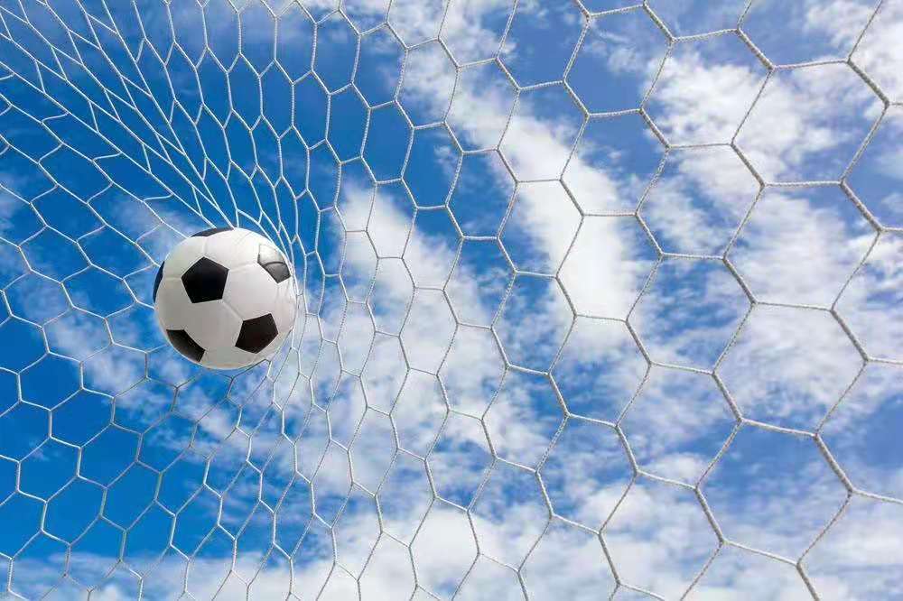 足球网涤纶无结六边形儿童足球门网球门网11人制7人5人便携足球网