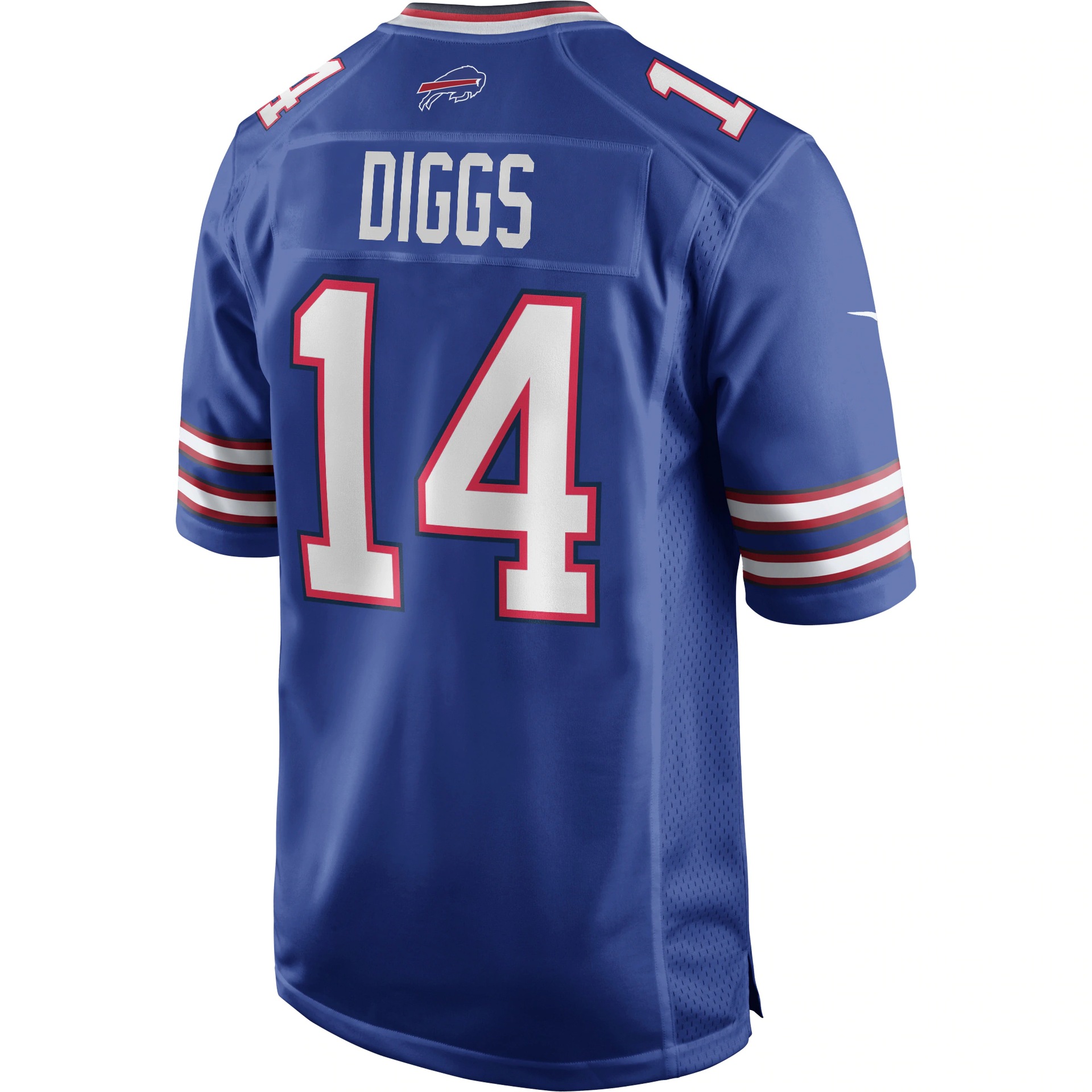 nfl比尔队橄榄球衣服bills #17 allen 14# diggs 27# white 刺绣