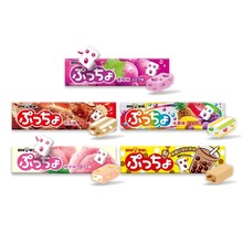日本进口UHA悠哈味觉糖果条装普超夹心喜糖结婚果汁软糖零食