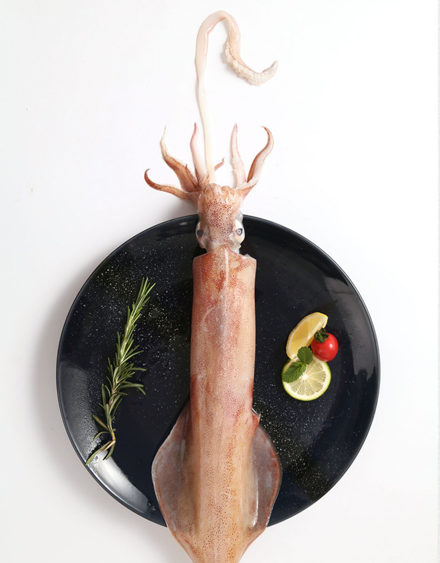 海鲜新鲜大鱿鱼大鱿鱼筒一斤24个500克