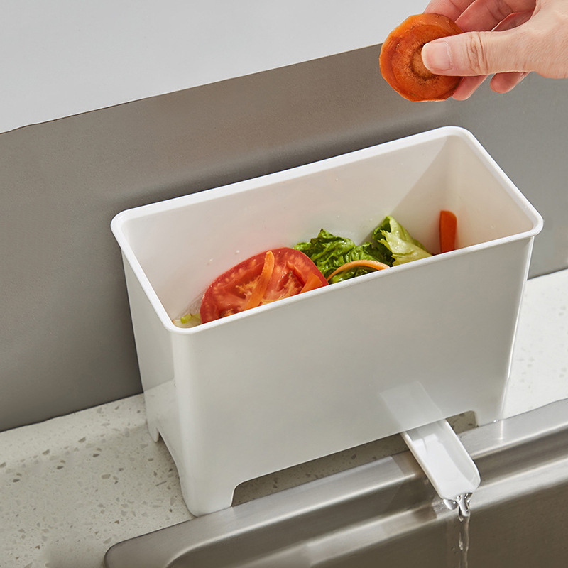 Kitchen Sink Kitchen Waste Drain Bucket Food Residue Soup Filter Trash Can Dry Wet Separation Storage Bucket