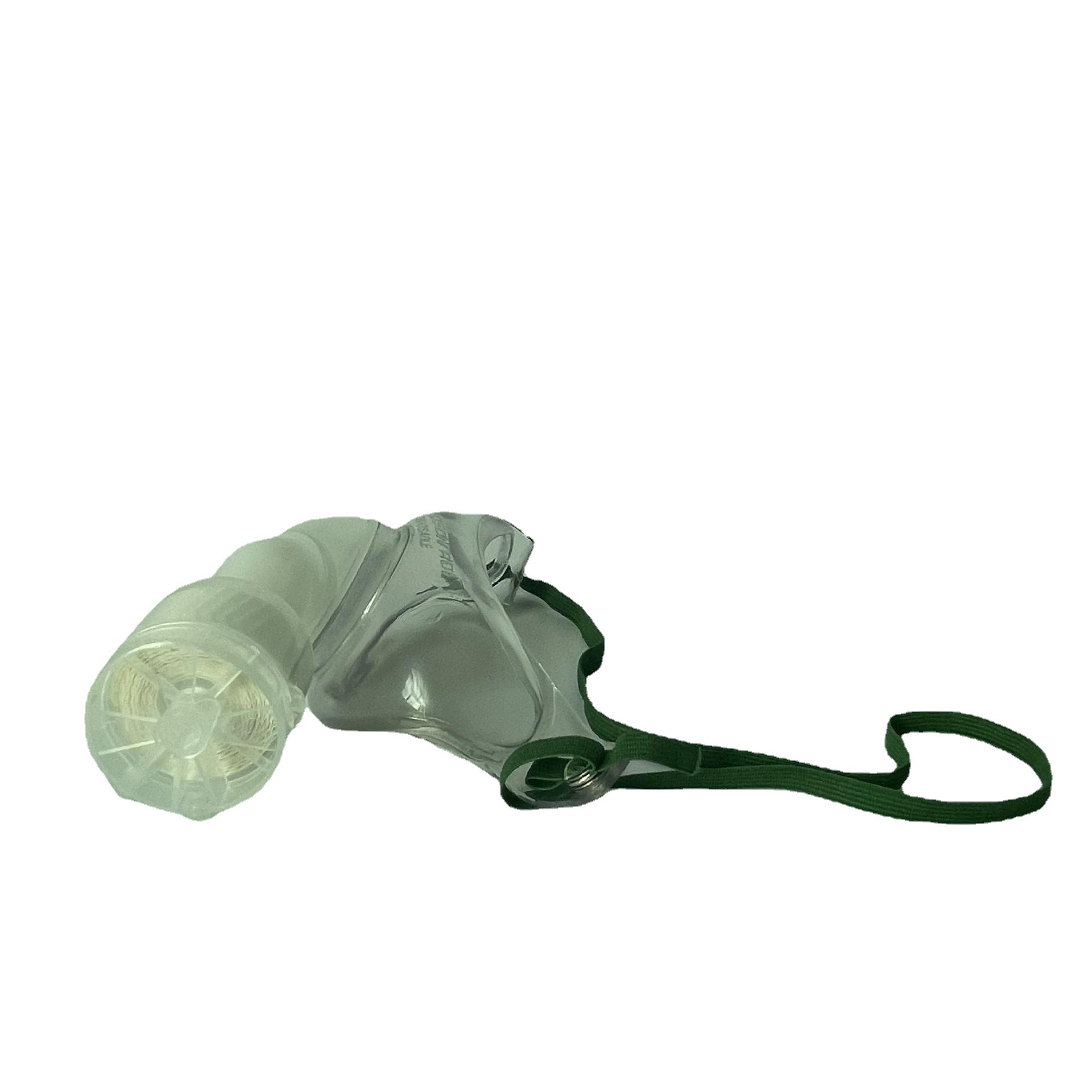 泰利福输氧面罩1075 哈德逊金属套管配人工鼻面罩气切面罩