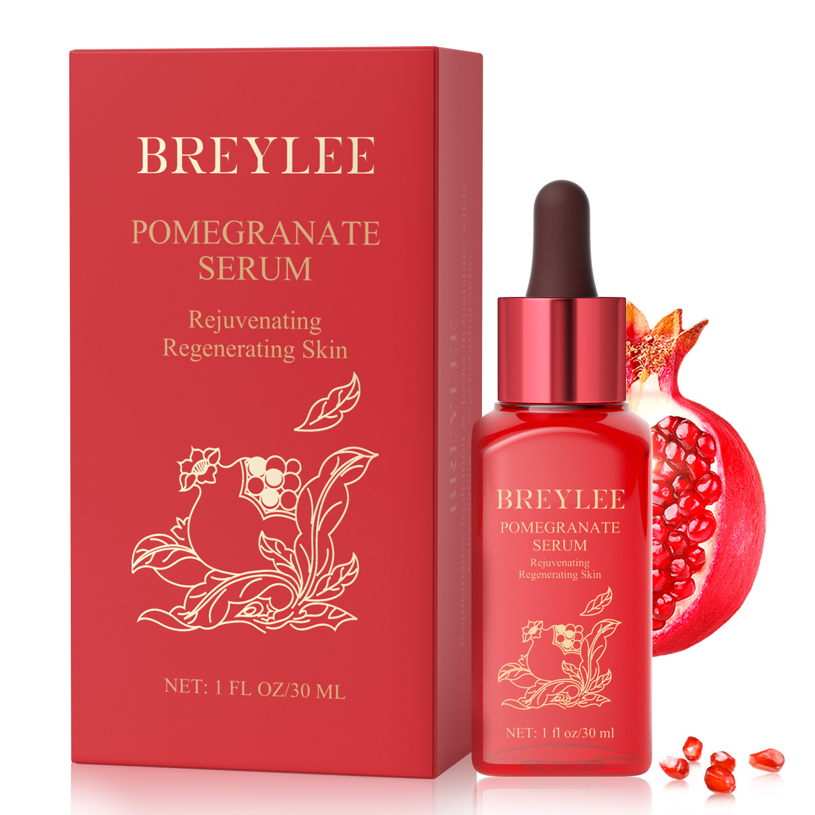 breylee pomegranate serum红石榴精华液原液30ml 美版