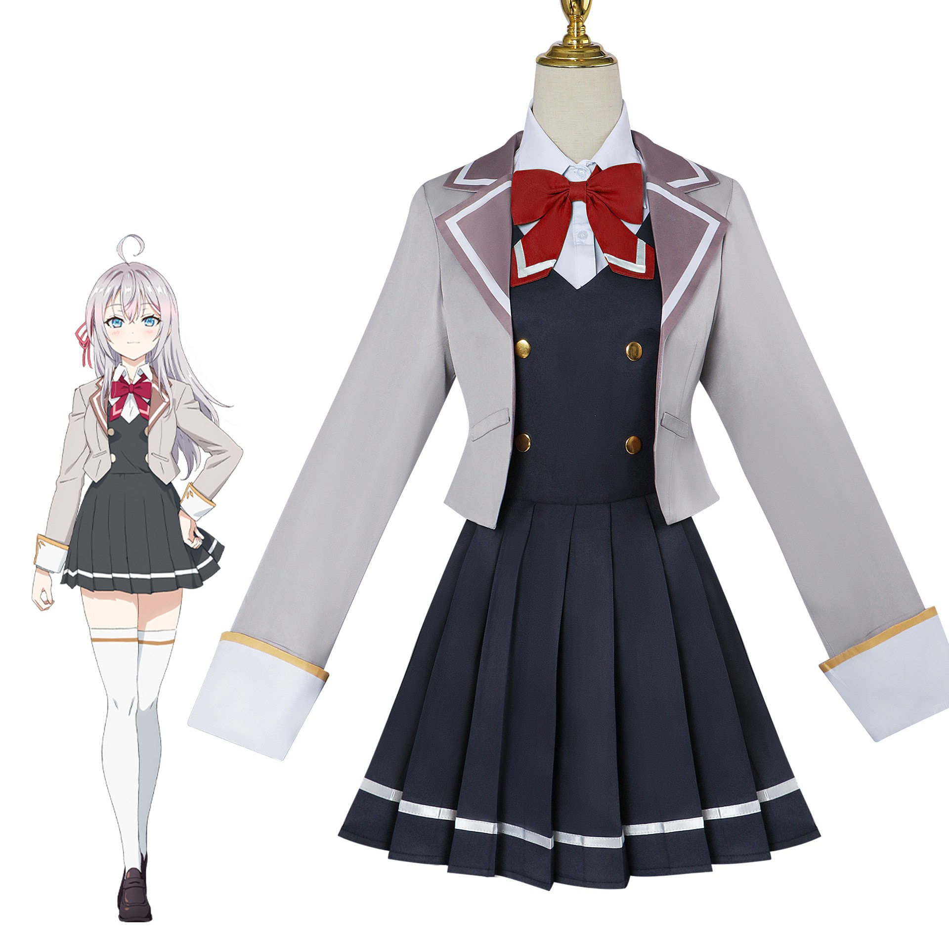 北水商贸艾莉同学cos不时轻声地以俄语遮羞的邻座艾莉同学cosplay