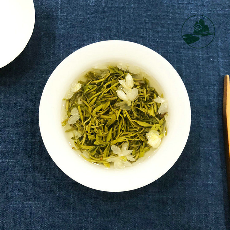 中高端茶店专用四川细芽飘雪茉莉花茶 2021明前细芽坯犍为花四窨