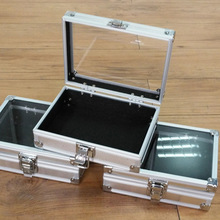 厂家批发小型铣刀收纳铝箱 激光手电筒铝合金箱 儿童玩具包装盒