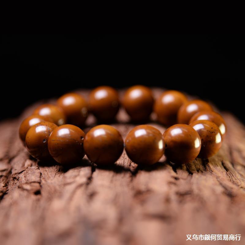 Zi Jin Shu Light Bead Pliable Temperament Bracelet round Beads Bodhi Seed Perfect Circle Old Materials Buddha Beads Rosary Hand Pieces Crafts