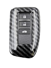 适用于雷克萨斯NX200NX ES250 RX300凌志碳纤维花色保护壳套扣