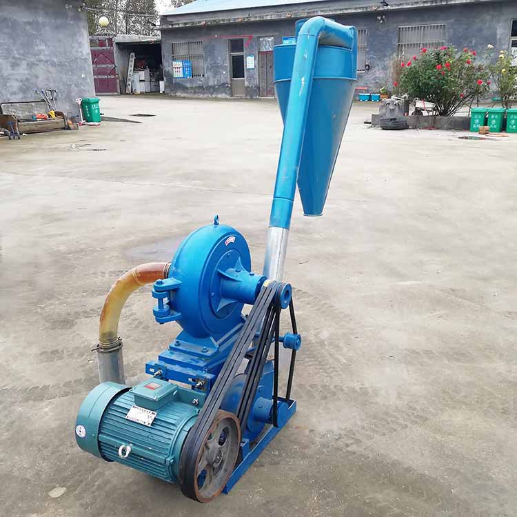 家用自吸式磨面机 玉米粉碎自动上料 花椒粒粉碎打粉机-阿里巴巴