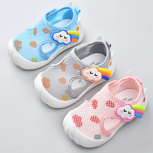 宝宝凉鞋女学步鞋新款夏季0一1-2岁婴儿鞋网布软底透气男宝宝鞋子