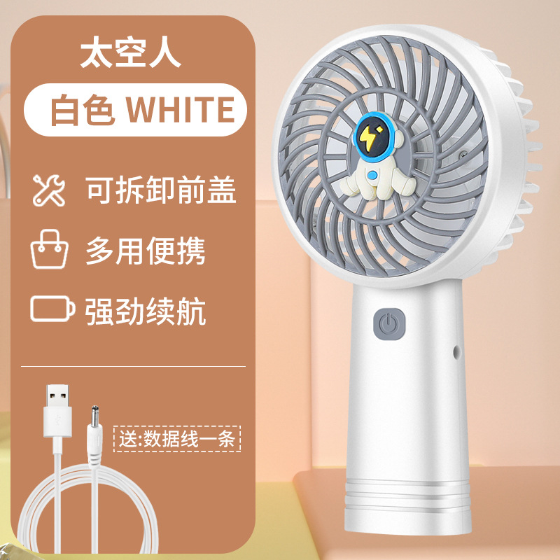 New Flower Mini Handheld Fan Summer Little Fresh Portable Portable Portable Fan USB Power Storage Fan