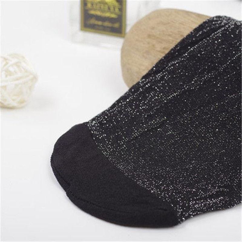 黑色夏季银葱珠光超薄款银丝防勾丝炫闪如蝉翼美腿闪亮连裤袜