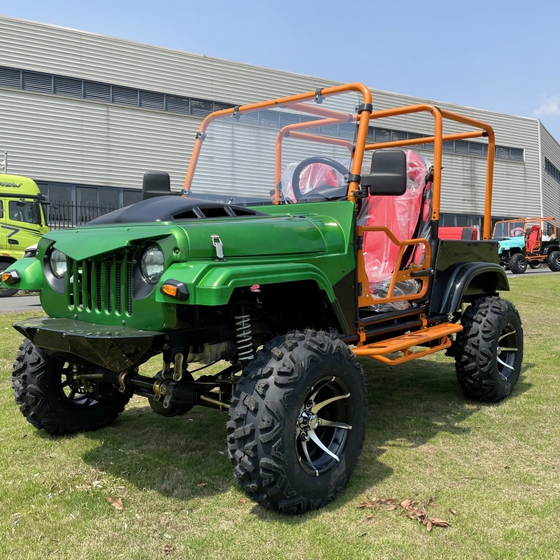 厂家直销四轮越野沙滩摩托车350cc全地形utv4x4四驱传动轴钢管车